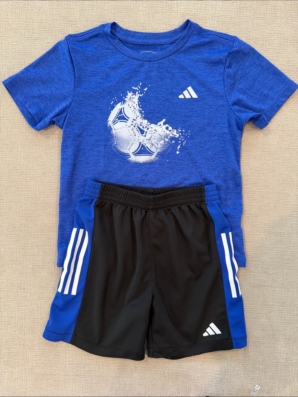 adidas Boys' Soccer Activewear Set - Size 5